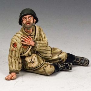 Red Army Soldier Sitting Wounded