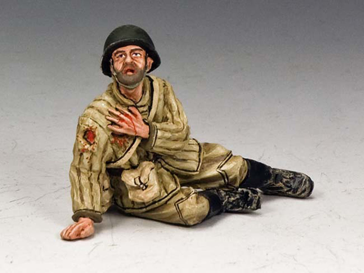 Red Army Soldier Sitting Wounded