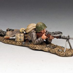 Lying Prone Machine Gunner