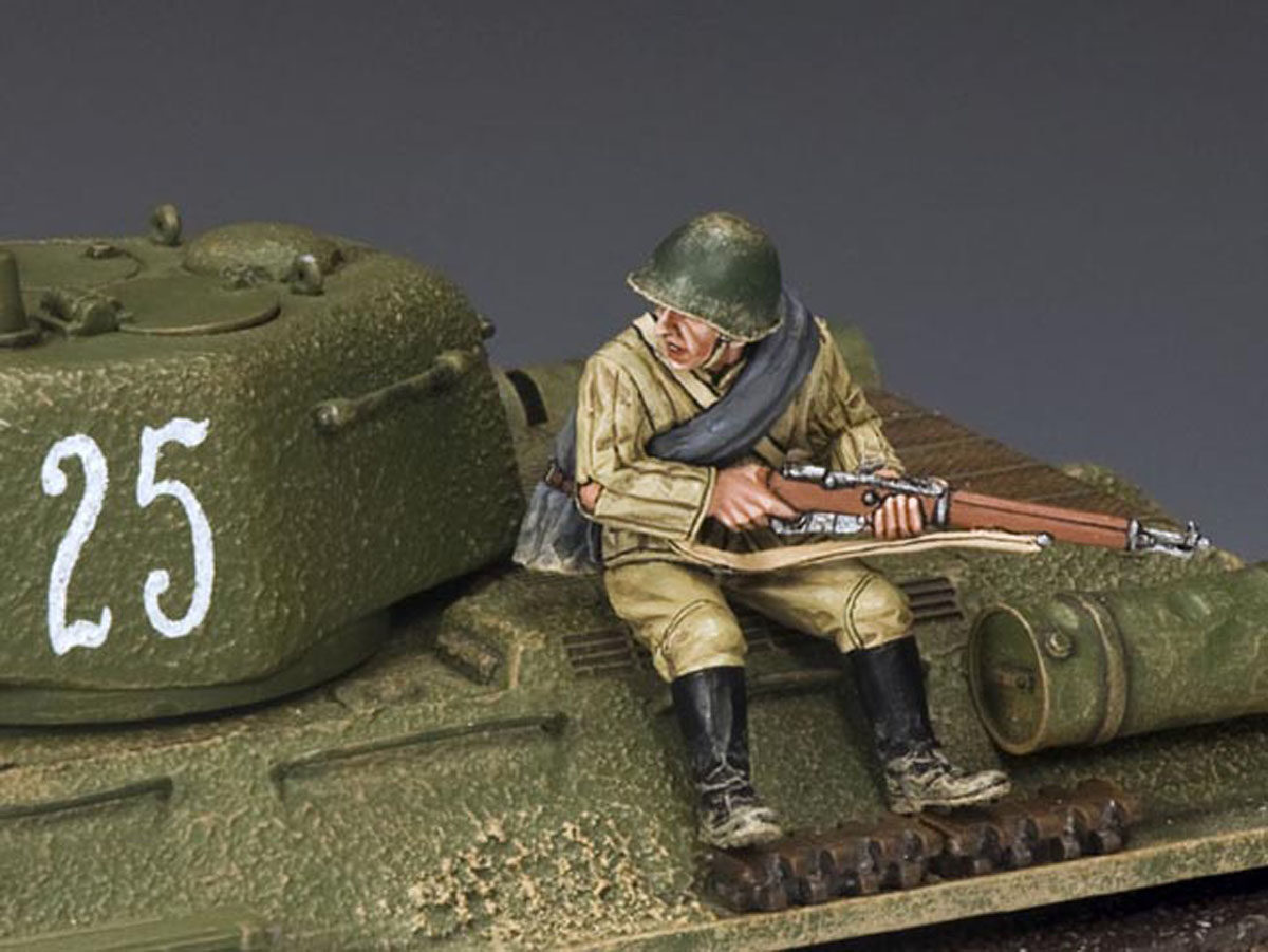 Russian Sitting w/Rifle