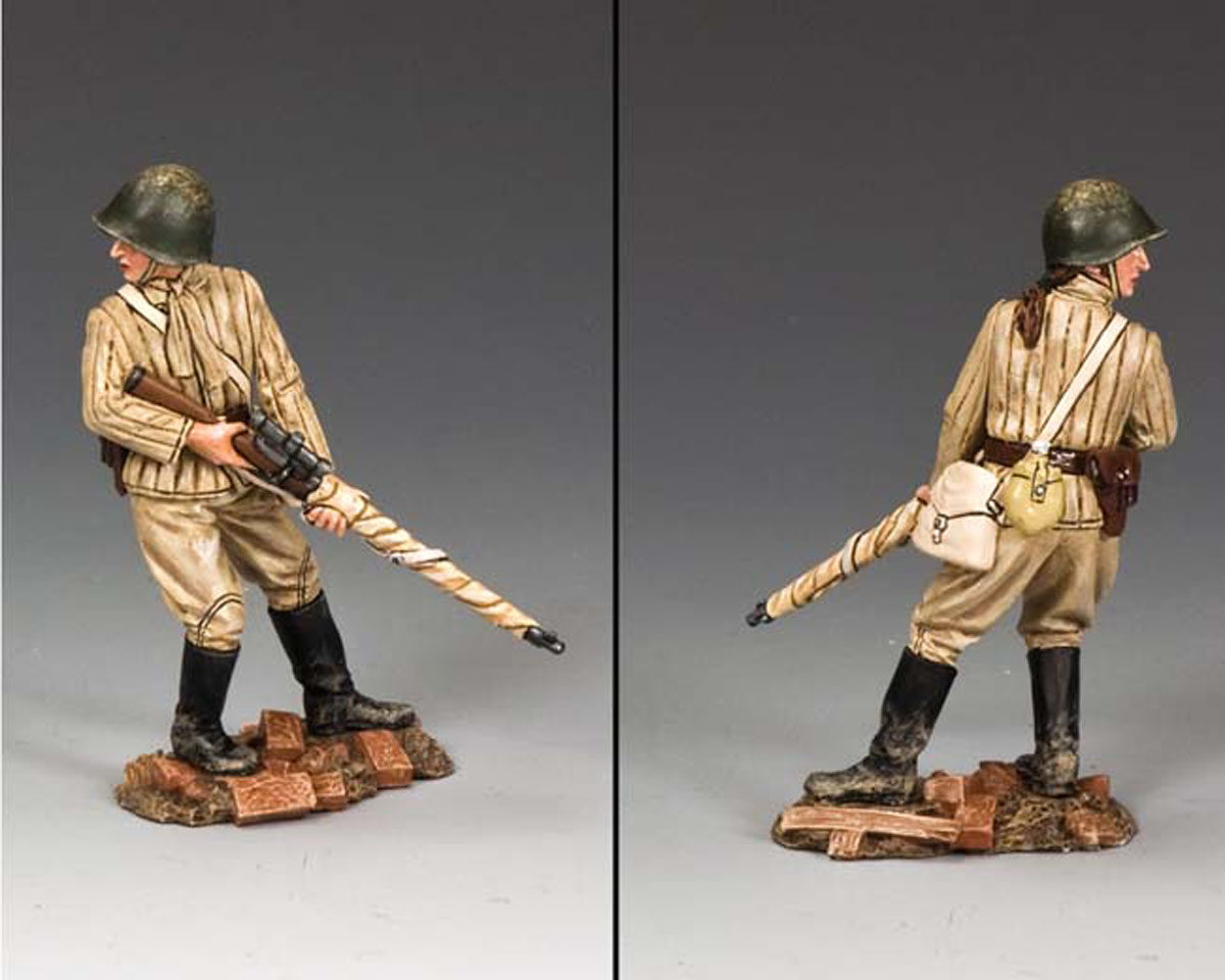 Standing Guard Female Sniper