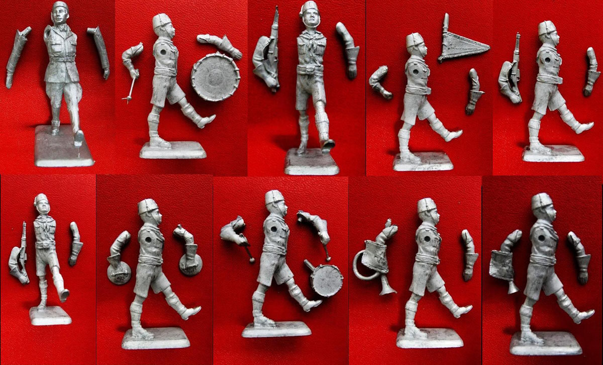 BANDA MUSICALE DEI BALILLA DA DIPINGERE