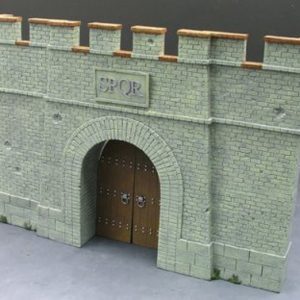 facciata del forte romano