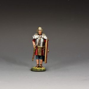 At Attention' Roman Legionary w/Gladius Sword