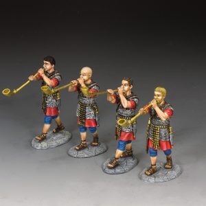 The Trumpeters  (Set of 4)