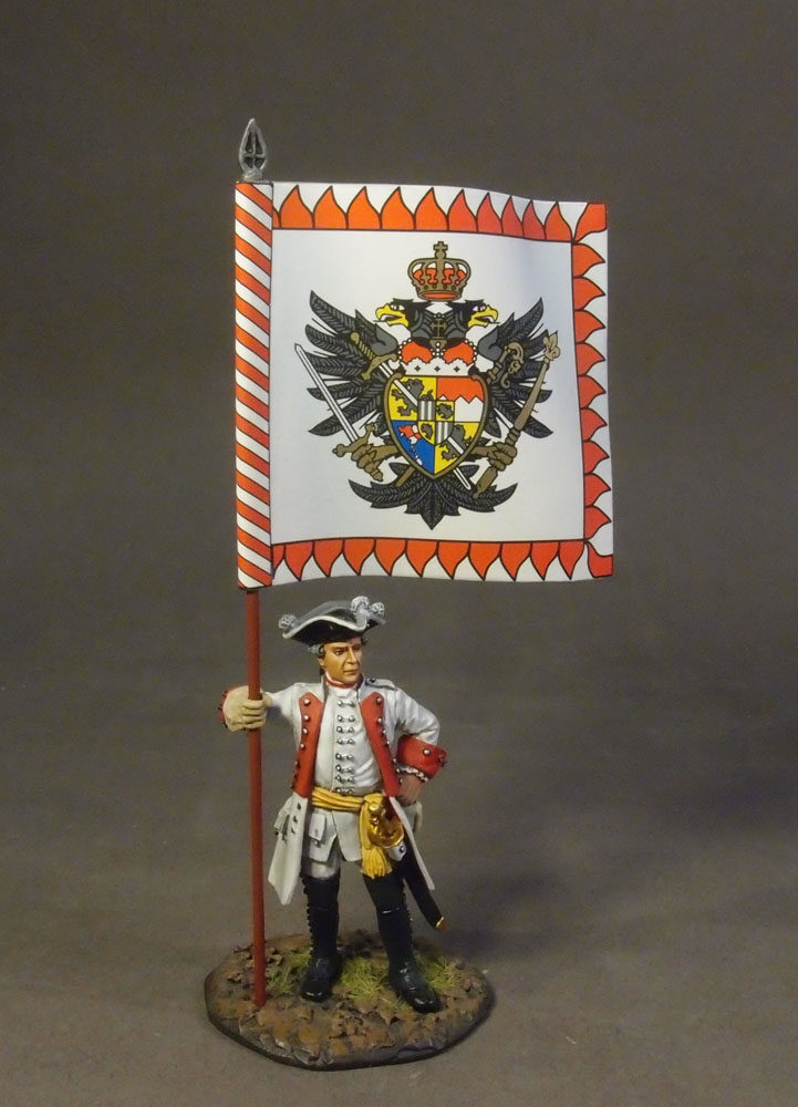 Roth Wurzburg Infantry Regiment, INFANTRY OFFICER WITH COLONEL'S FLAG