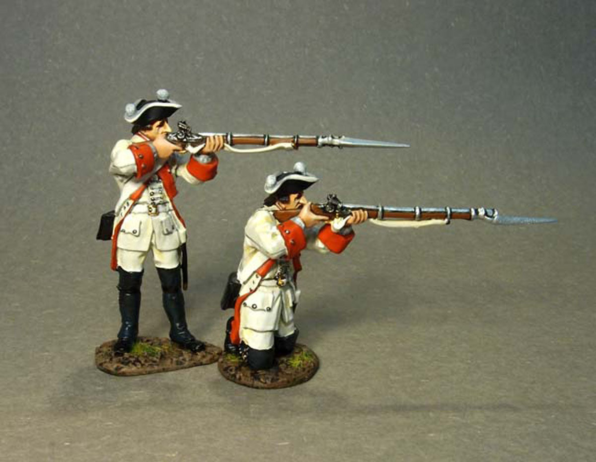 Roth Wurzburg Infantry Regiment, 2 Figures Firing #2,