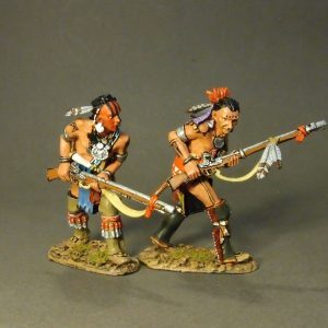 STOCKBRIDGE INDIANS, Woodland Indians Advancing