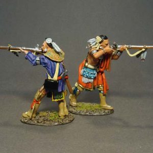 Woodland Indians Firing Musket #2