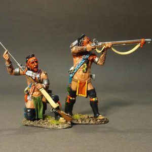 Raid On St. Francis, Woodland Indians Skirmishing #1A