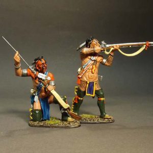 Raid On St. Francis, Woodland Indians Skirmishing #1B