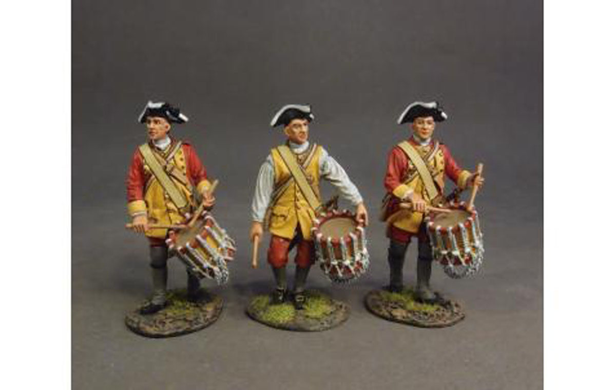Three Drummers, The Connecticut Provincial Regiment