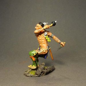 Woodland Indian Attacking #2