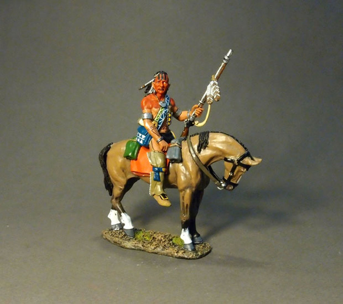 Mounted Woodland Indian (A)