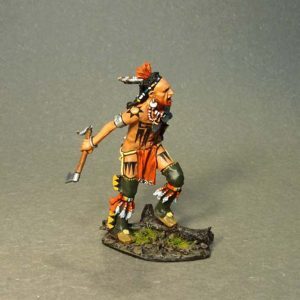 Woodland Indian Attacking,