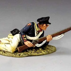 Regolare Texano ferito sdraiato