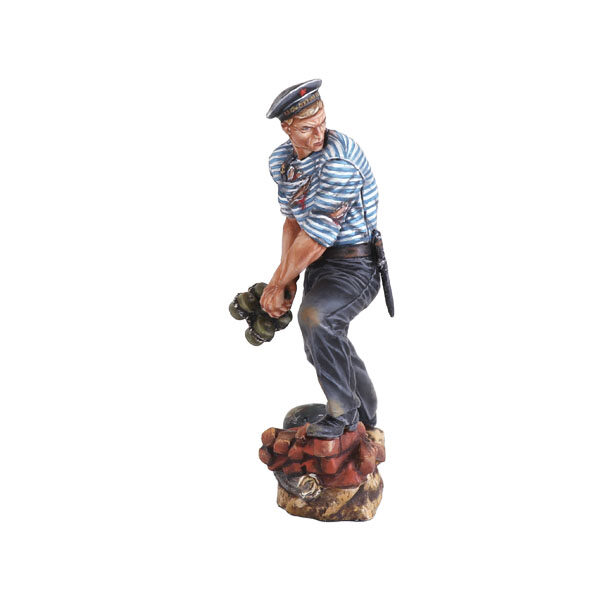 Russian Sailor with Grenade Bundle