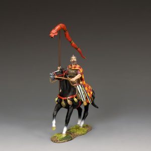 Mounted Chieftain w/The Draco Standard