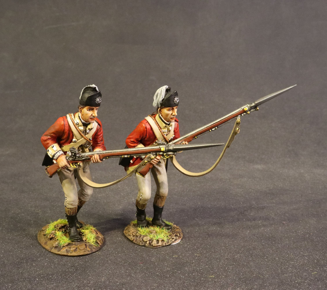 THE 62nd REGIMENT OF FOOT, 2 INFANTRY ADVANCING
