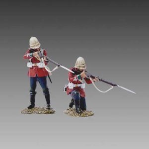 British Infantry FiringDownwards