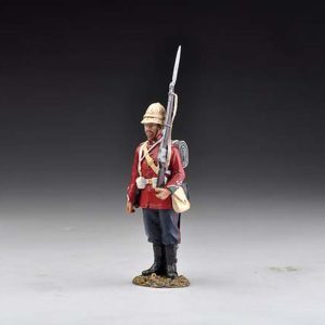 An NCO from the 24th shouts orders out to fellow platoon members.