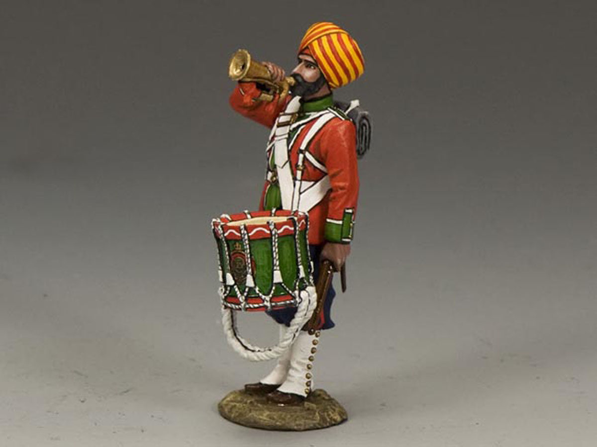 Ludhiana Sikhs Regiment Tamburo con tromba (Versione opaca)