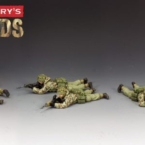 Lying Prone Para Sniper Team