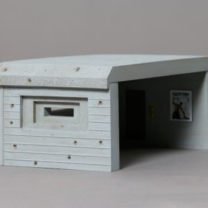 WW2 bunker  23 cm X 14.5 cm