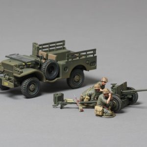 Dodge (USMC variant) WC 51/52 with 37mm cannon and also the USMC three man crew set pictured