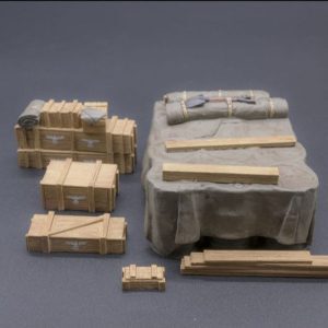 Fuel Barrels with Tarpaulin Cover Set