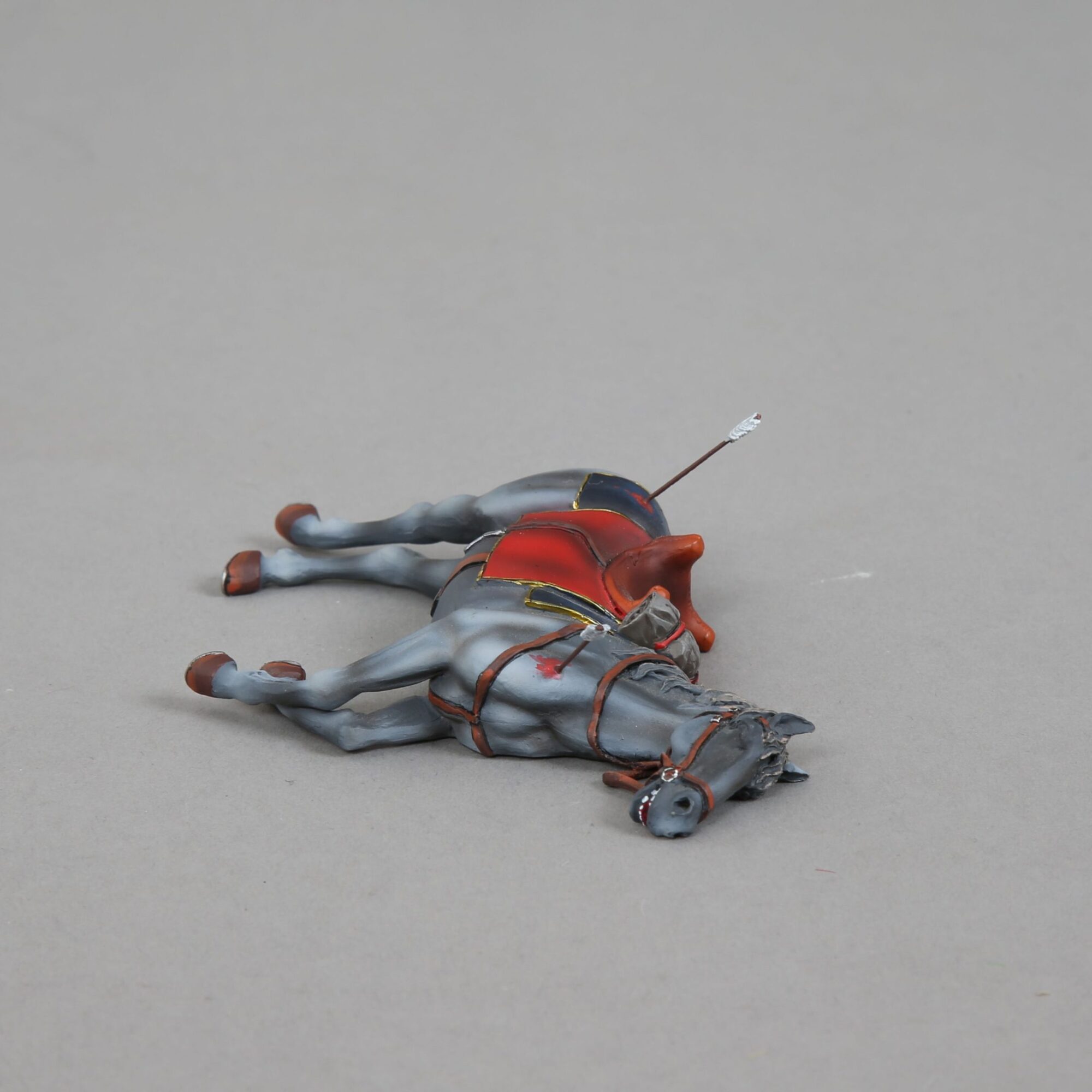 Dead Horse with Arrows Protuding