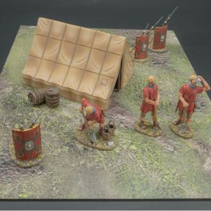 TENDA ROMANA (FIGURE E ACCESSORI NON COMPRESI)