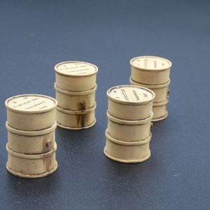 4 fuel barrels  in Desert sand colour