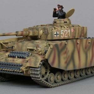 Panzer IVs  with serial number 521 & Commander looking through binos.