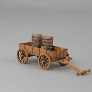Roman cart WITH 4 barrels