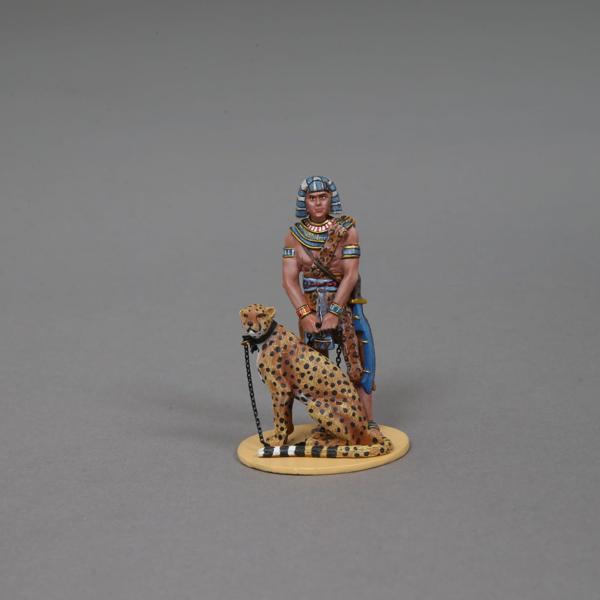 Egyptian Officer & Cheetah