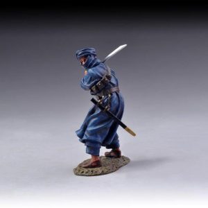 Arab swinging sword (blue coloured headdress)