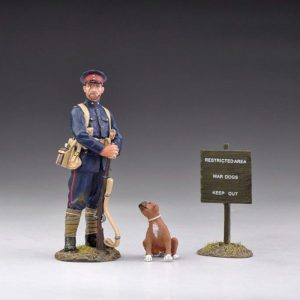 British Marine (Light Infantry) with dog - 100 available