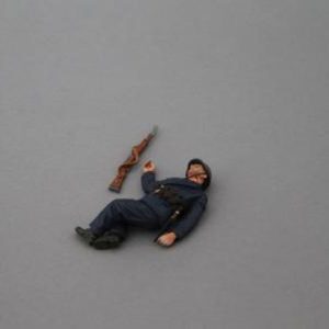 Dead Kriegsmarine Sentry figure (Navy blue uniform)