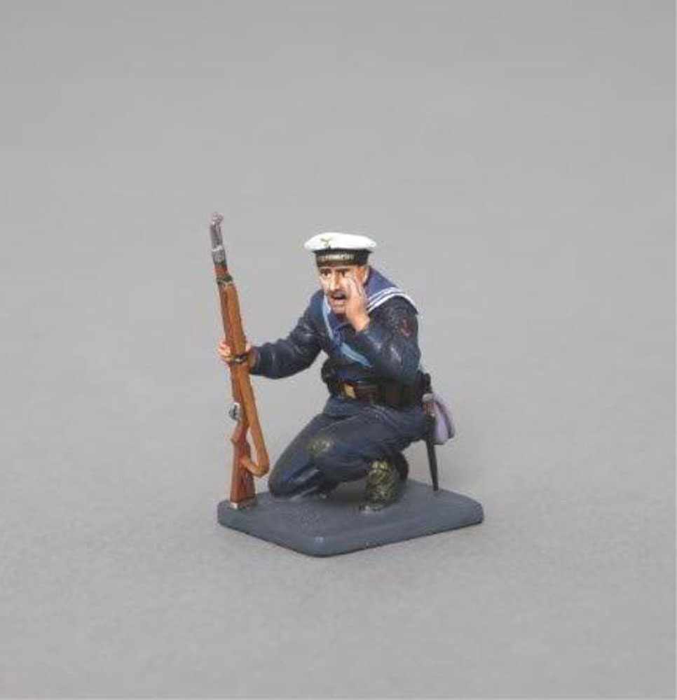 Shouting Kriegsmarine Soldier (rectangular base)