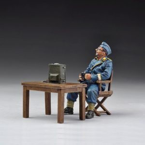 Sitting Luftwaffe Technician
