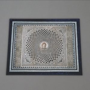 New Mosaic Mat featuring Roman emperor's head.ÿ