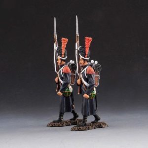 French Imperial Guard Marching - Blue Coats