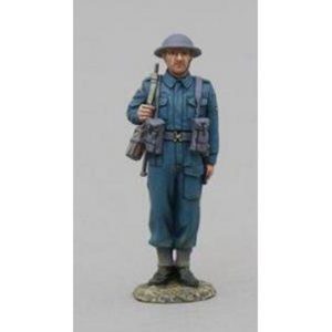 RAF Sentry with Sten Gun and Steel Helmet