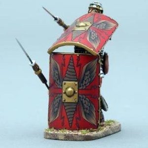 Repel Cavalry with bag. Red shield version
