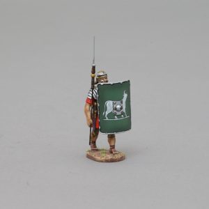 with the 6th Legion featuring a Bull on a green shield