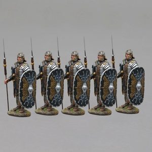 Praetorian Guardsman with Lightning bolt shield design