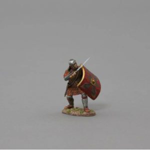 Legionnaire Ready to Parry - Red Shield