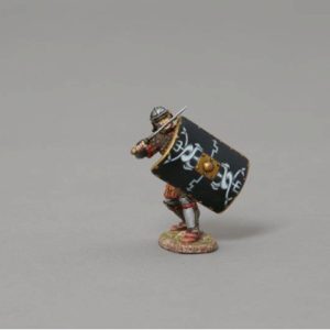 Legionnaire Ready to Parry - 30th Legion Black Shield