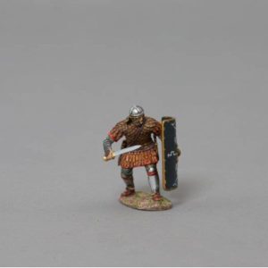 Legionnaire in Combat - 30th Legion Black Shield